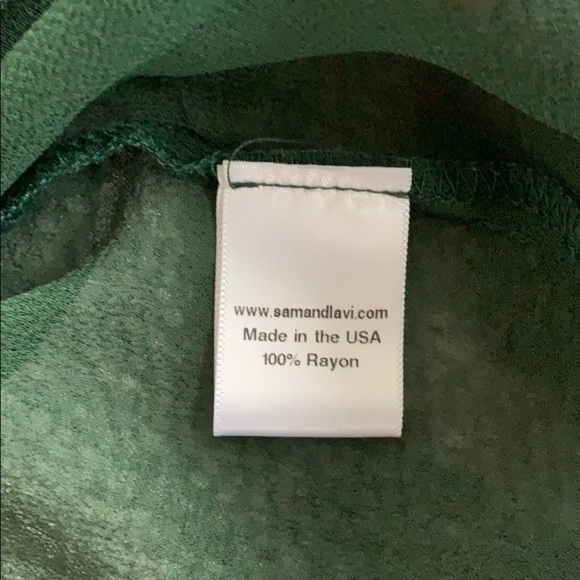 Sam & Lavi green tank top - Picture 5 of 6